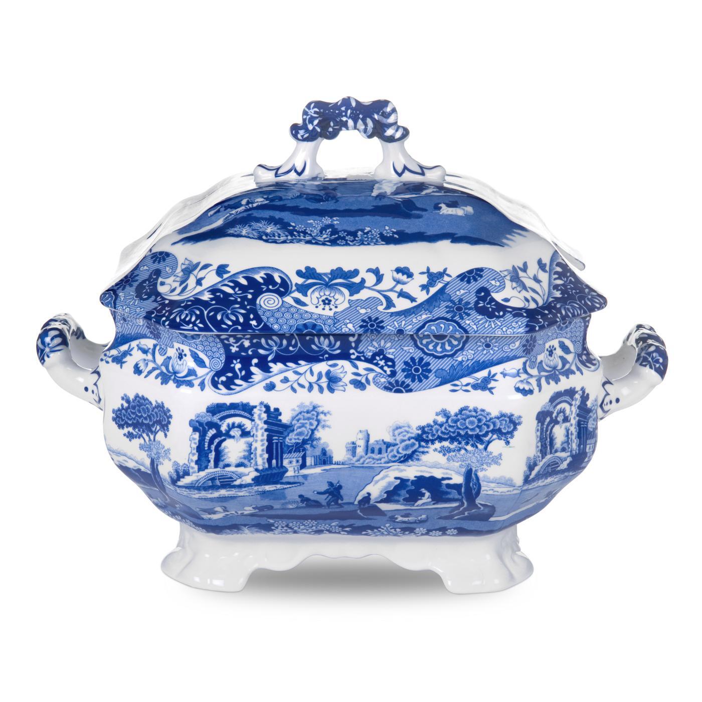 3.4L/6pt Soup Tureen from Blue Italian by Spode