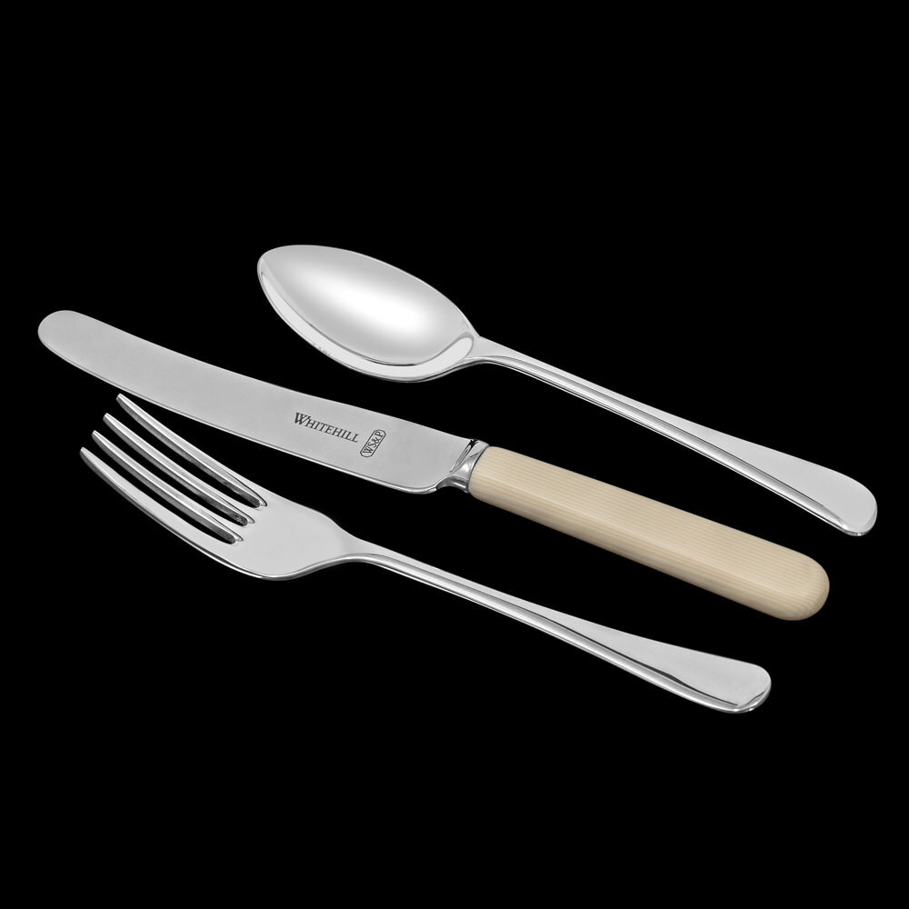 Whitehill Baby "Ivory" Three Piece Cutlery Set