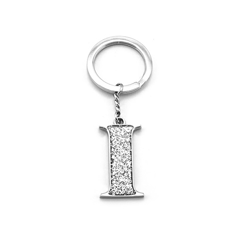 Whitehill Keyrings - Faux Silver Glitter Keyring