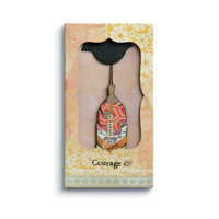 DEMDACO Kelly Rae Roberts - 20cm/8" Ornament Card, Courage