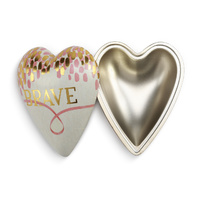 DEMDACO Art Heart Keeper - 4cm/1.5" Brave