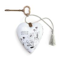 DEMDACO Art Heart - 10cm/4" 25 Years Art Heart