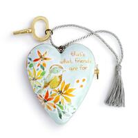 DEMDACO Musical Art Heart - 10cm/4" Friends Art Heart