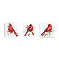 DEMDACO Dean Crouser - 7.5cm/3" Cardinal Magnets (S/3)