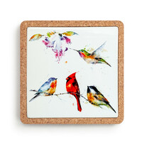 DEMDACO Dean Crouser - 19cm/7.5" Pee Wee & Friends Cork Base Trivet