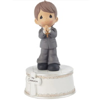 Precious Moments - 15cm/6" First Communion Boy Musical