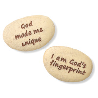 Roman Giftware - 4cm/1.7" Fingerprint Tokens & Display (2AT, Pack 48)