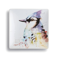 DEMDACO Dean Crouser - 18cm/7" Blue Jay Snack Plate