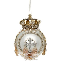 *NEW* Mark Roberts - 18cm/7" Crown Jewels White HO