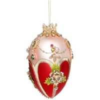 *NEW* Mark Roberts - 18cm/7" Faberge Jewel Egg Pink/Raspberry HO