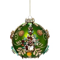 *NEW* Mark Roberts - 13cm/5" King's Jewel Ball Green HO