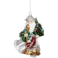 Mark Roberts  - 20cm/8" Jewels & Gems Santa HO