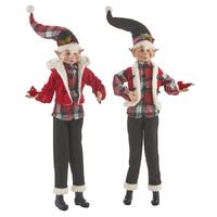 RAZ Christmas Traditions - 61cm/24" Posable Elf (2AT)