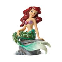 Disney Traditions - 11cm Ariel On A Rock Personality Pose