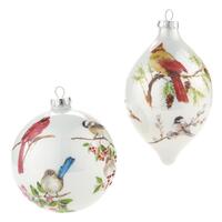 RAZ Holly & Pine - 12cm/4.75" Winter Bird HO (2AT)