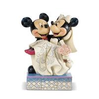 Disney Traditions - 16.5cm Mickey & Minnie Wedding