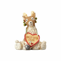 Heart of Christmas - 5cm/2" Reindeer With Holly