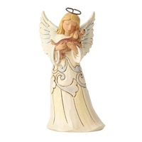 Heartwood Creek - 13cm Angel with Dog Pint Sized