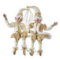 RAZ Holiday Rendezvous - 40.6cm/16" Posable Elf (2AT)