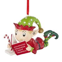 RAZ Treasured Moments - 10cm/4" Studying Elf HO