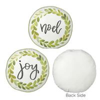RAZ Seasons Frost - 45.7cm/18" Joy & Noel Pillow (2AT)
