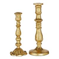 RAZ Holiday Rendezvous - 27.3cm/10.75" Candlestick (S/2)