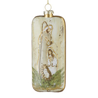 RAZ Holiday Tidings - 15cm/6" Holy Family Disc HO