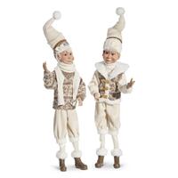 RAZ Winterfolk - 40cm/16" Posable Elf (2AT)