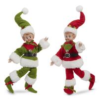 RAZ Treasured Moments - 25cm/10" Posable Elf (2AT)
