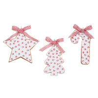 RAZ Peppermint Twist - 11.4cm/4.5" Peppermint Sprinkles Cookie HO (3AT)