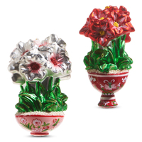 RAZ Holly & Pine - 12.5cm/5" Potted Amaryllis HO (2AT)