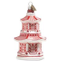 RAZ Eric Cortina - 11.4cm/4.5" Red Pagoda HO