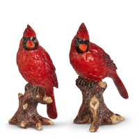 *NEW* RAZ Yuletide Traditions - 16.5cm/6.5" Cardinal on Branch (2AT)