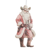 *NEW* RAZ Winterfolk - 18cm/7" Cowboy Claus HO