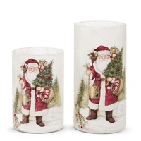 *NEW* RAZ Yuletide Traditions - 20.30cm/8" The Giving Season Containers (S/2)