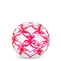 *NEW* RAZ Sugar & Spice - 10cm/4" Bow Ball Tealight Holder