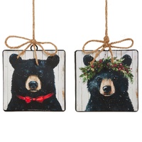 *NEW* RAZ Yuletide Traditions - 15.24cm/6" Yuletide Bear HO (2AT)