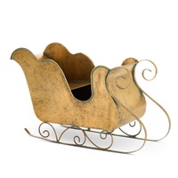 *NEW* RAZ Yuletide Traditions - 53.35cm/21" Antique Bronze Sleigh