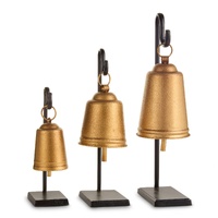 *NEW* RAZ Yuletide Traditions - 38.1cm/15" Bells on Stand (S/3)