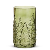 *NEW* RAZ Yuletide Traditions - 26.67cm/10.5" Green Tree Container