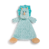 DEMDACO Baby - 33x28cm Darcy Dinosaur Rattle Blankie