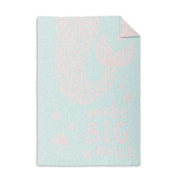 DEMDACO Baby - 100cm/40" Mermaid Blanket