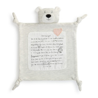 DEMDACO Baby - 35.5cm/14" Pink Sweet Girl Blankie