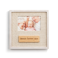 DEMDACO Baby - 24.6cm/9.7" Jesus Loves Me Frame