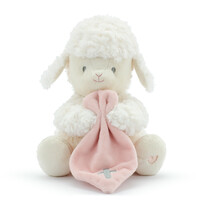 DEMDACO Baby - 20cm/8" Pink Jesus Loves Me Mechanical Lamb