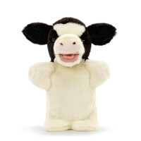 DEMDACO Baby - 28cm/11" Cow Puppet