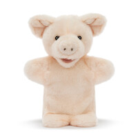 DEMDACO Baby - 28cm/11" Pig Puppet