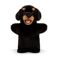 DEMDACO Baby - 28cm/11" Rottweiler Puppet