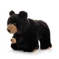 DEMDACO Baby - 20cm/8" Black Bear & Baby