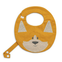 DEMDACO Baby - 30.5cm/12" Fox Bib
